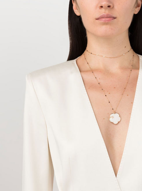 18kt rose gold Ton Joli diamond necklace